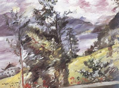 Lovis Corinth Walchensee,View of the Wetterstein (nn02) China oil painting art